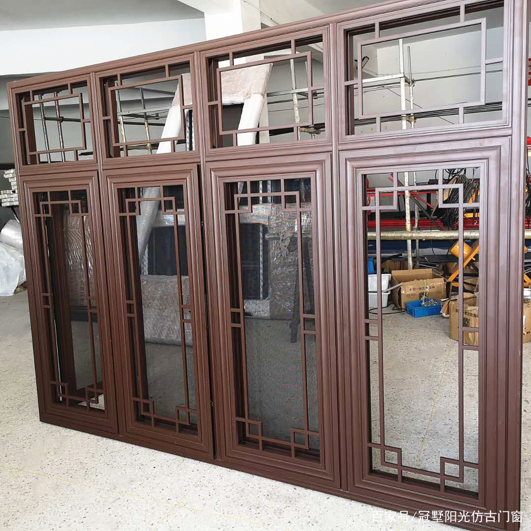 儋州鋁合金仿古門窗 古韻新風，優選制造與護欄方案